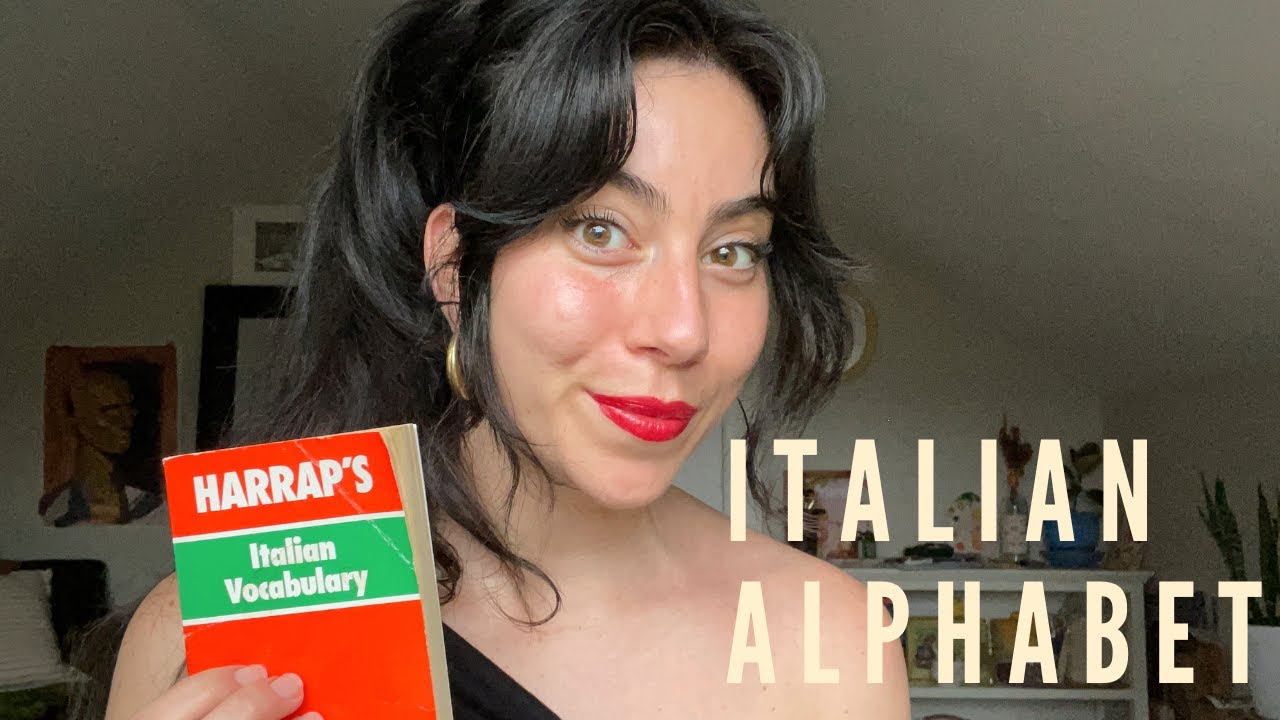 ASMR Learn Italian with me | Italian Alphabet