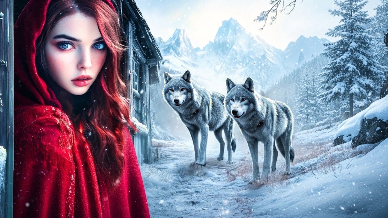 Frozen wolves beg the woman to come inside. She has no idea what's coming