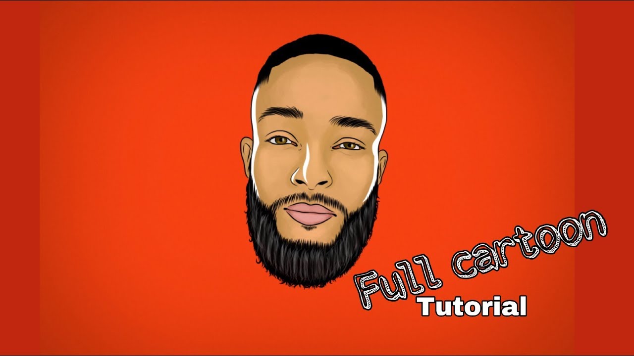 How to draw a cartoon quick // Adobe draw