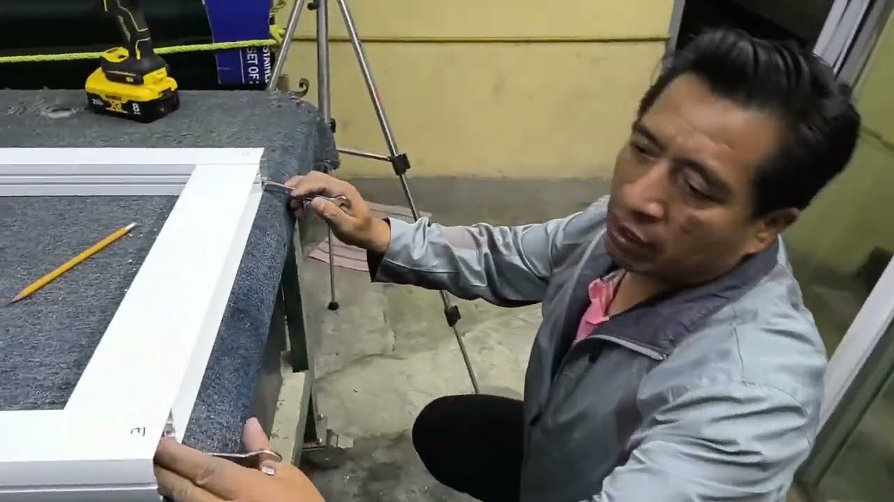 Cortando la solera para nuestras puertas