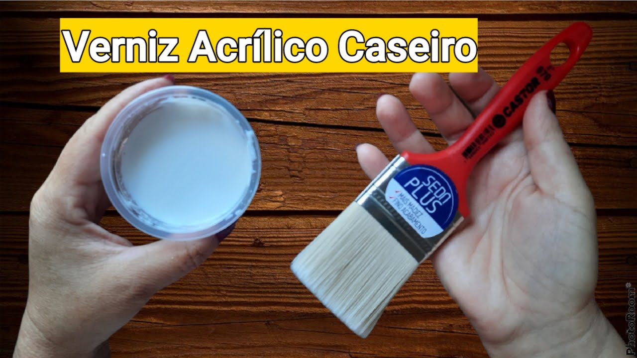 Verniz Acrílico Caseiro Super Brilhante 🤩