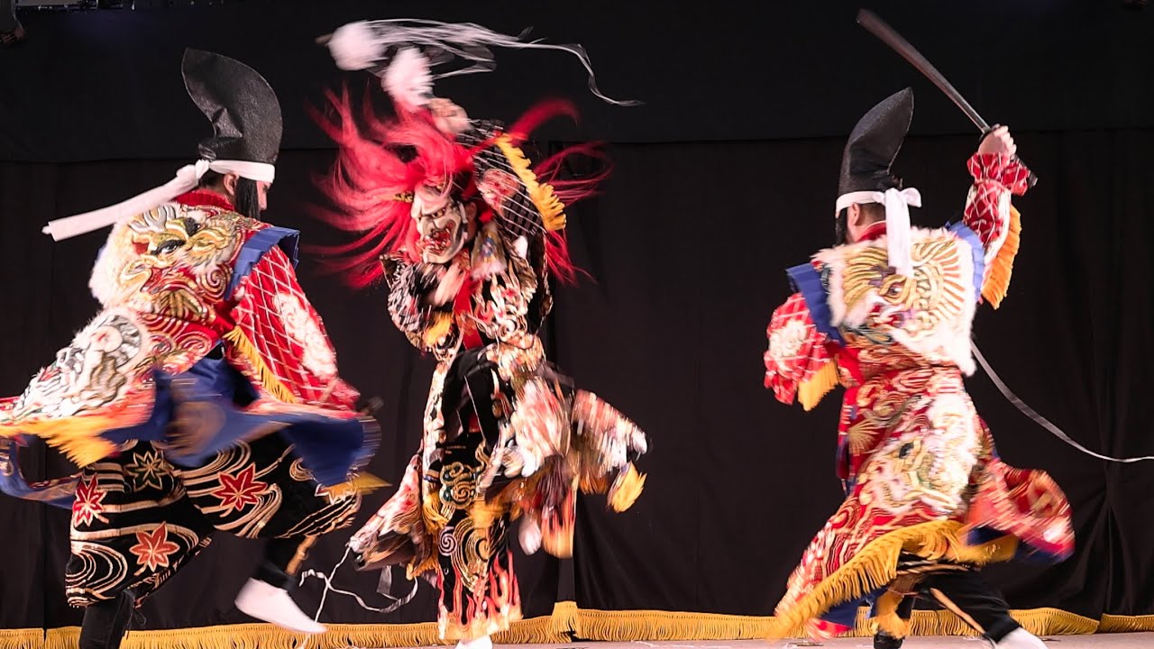ひろしま安芸高田神楽 紅葉狩 大阪・関西万博「LOCAL JAPAN展」で「阿波おどり」と「神楽」がコラボレーション！