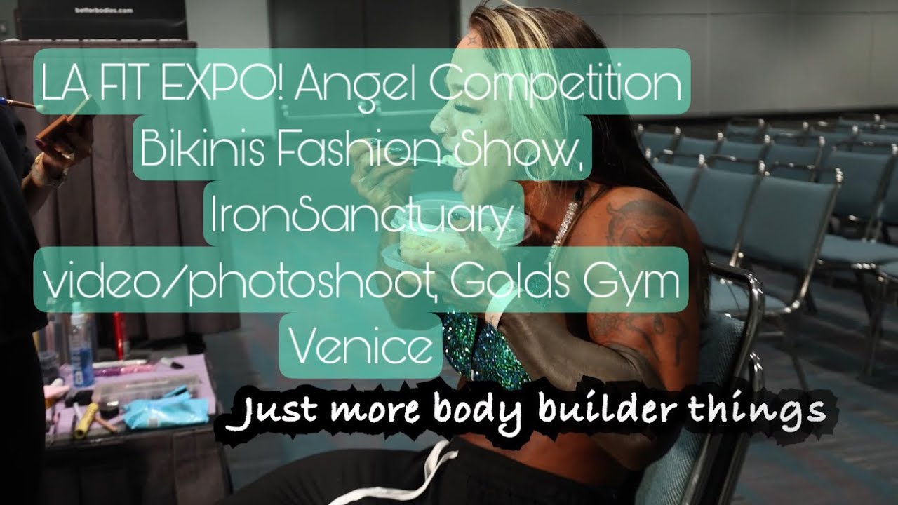 LA FIT EXPO | Travel, Training, Lifting & Life on the Road ✈️🏋️‍♀️