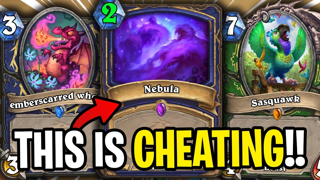 I Created A Monster Deck... NEBULA MANA CHEATING - Hearthstone