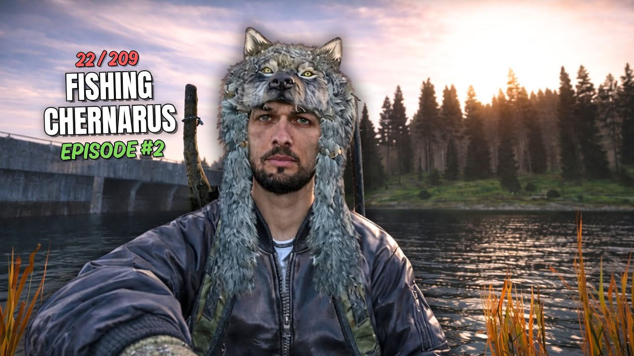 EVERY Lake, River & Pond in DayZ Chernarus | Full Map Fishing Challenge (Episode 2)