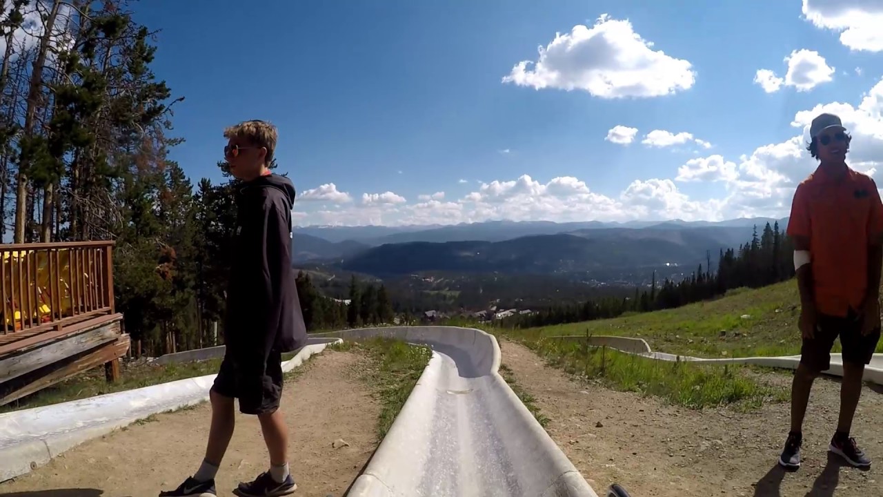 Alpine slide Breckenridge, Colorado