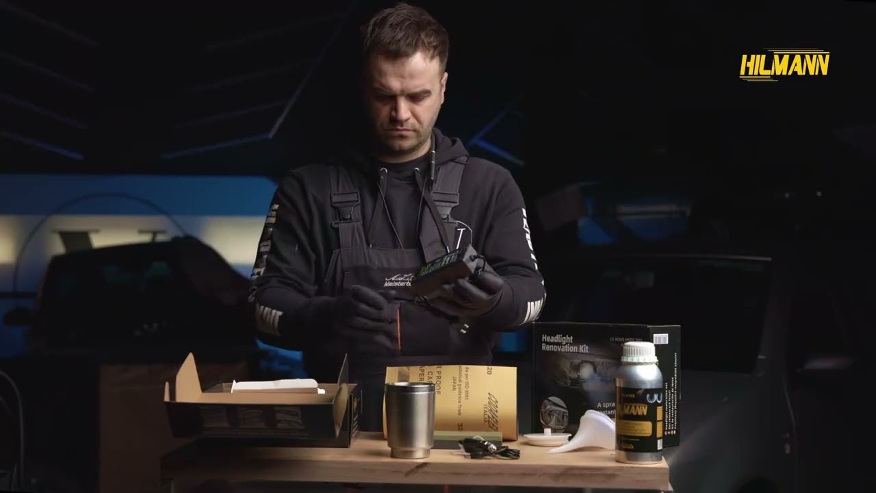 HILMANN f&eacute;nysz&oacute;r&oacute;-helyre&aacute;ll&iacute;t&oacute; k&eacute;szlet polimerrel - HL4164
