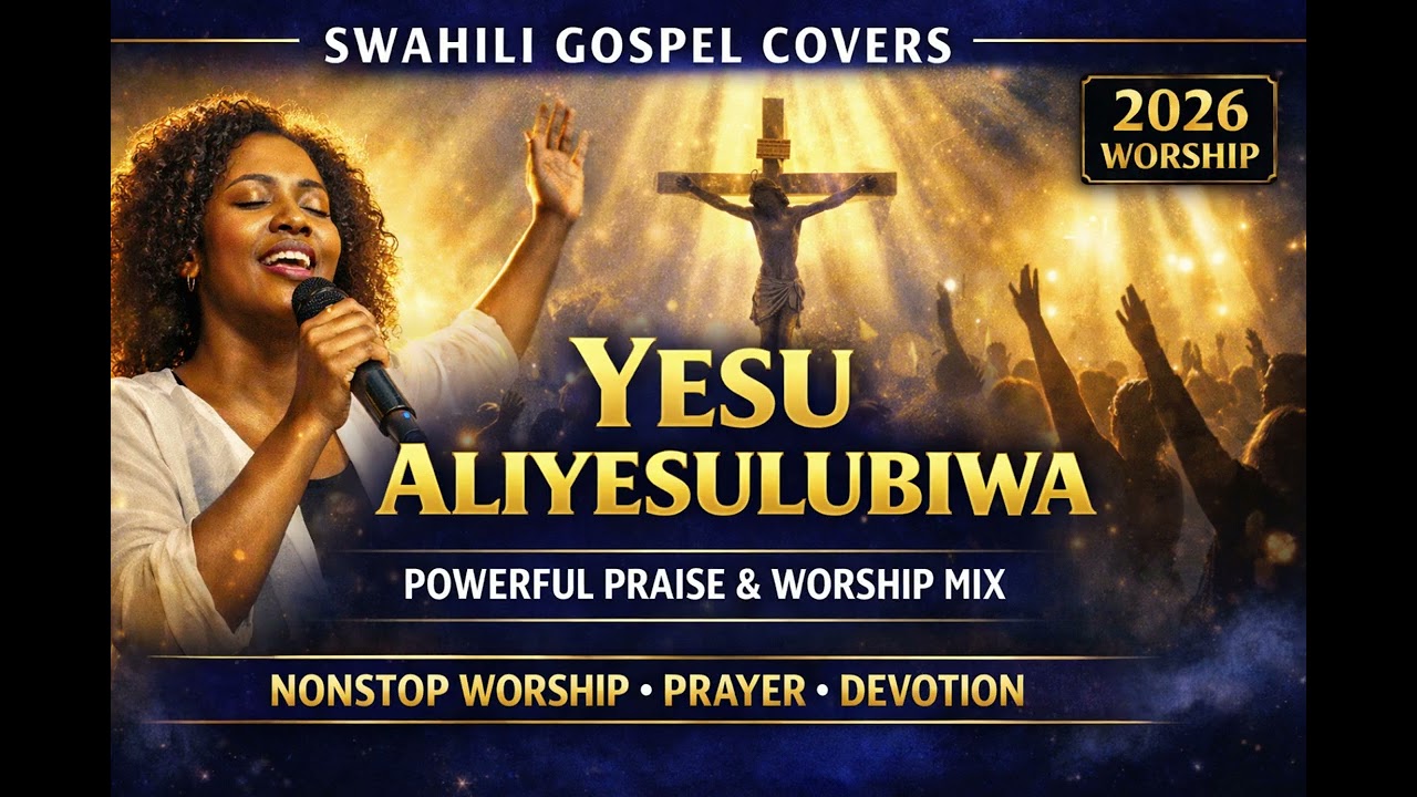 BEST Swahili Gospel Covers 2026 |  Yesu Aliyesulubishwa • Mambo Sawa Sawa •  (Praise & Worship Mix)