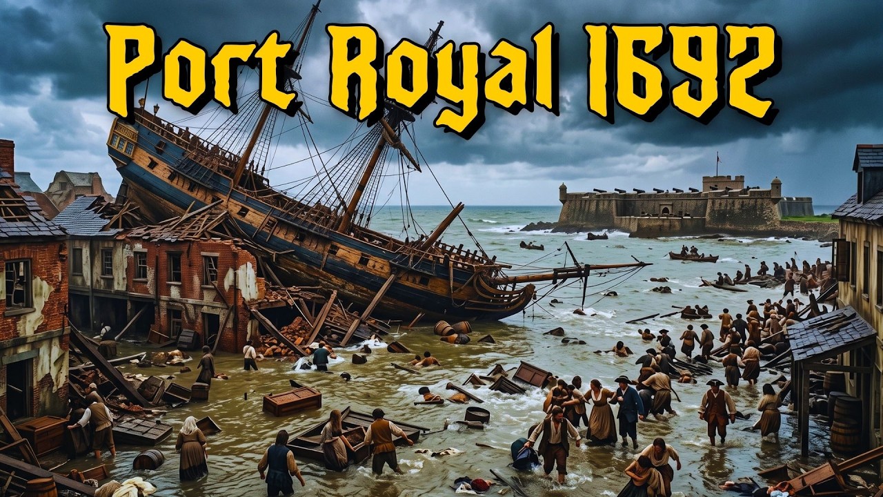 Как На Самом Деле Выглядел Порт-Ройал В 1692 Году (Реконструкция ИИ)