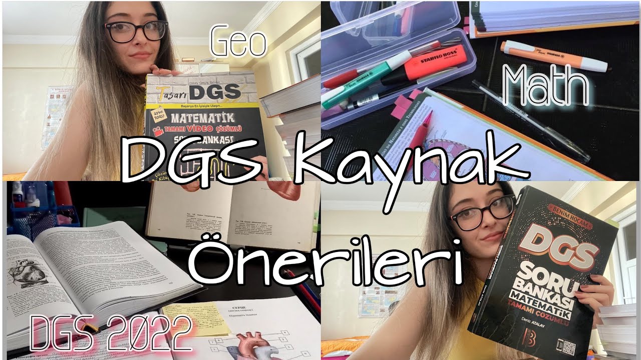 DGS KAYNAK ÖNERİLERİM 📚| MUTLAKA ÇÖZMENİZ GEREKEN KAYNAKLAR 📌 | ALMAYIN DEDİKLERİM #dgs #dgs2023