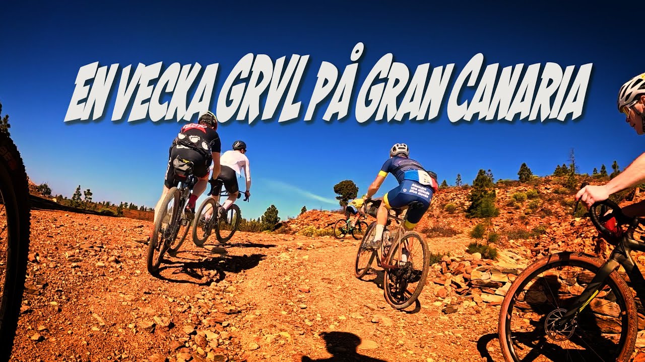GRUSVECKA GRAN CANARIA 2025, Jag cyklar Gravel på Gran Canaria och fick se så många härliga ställen.