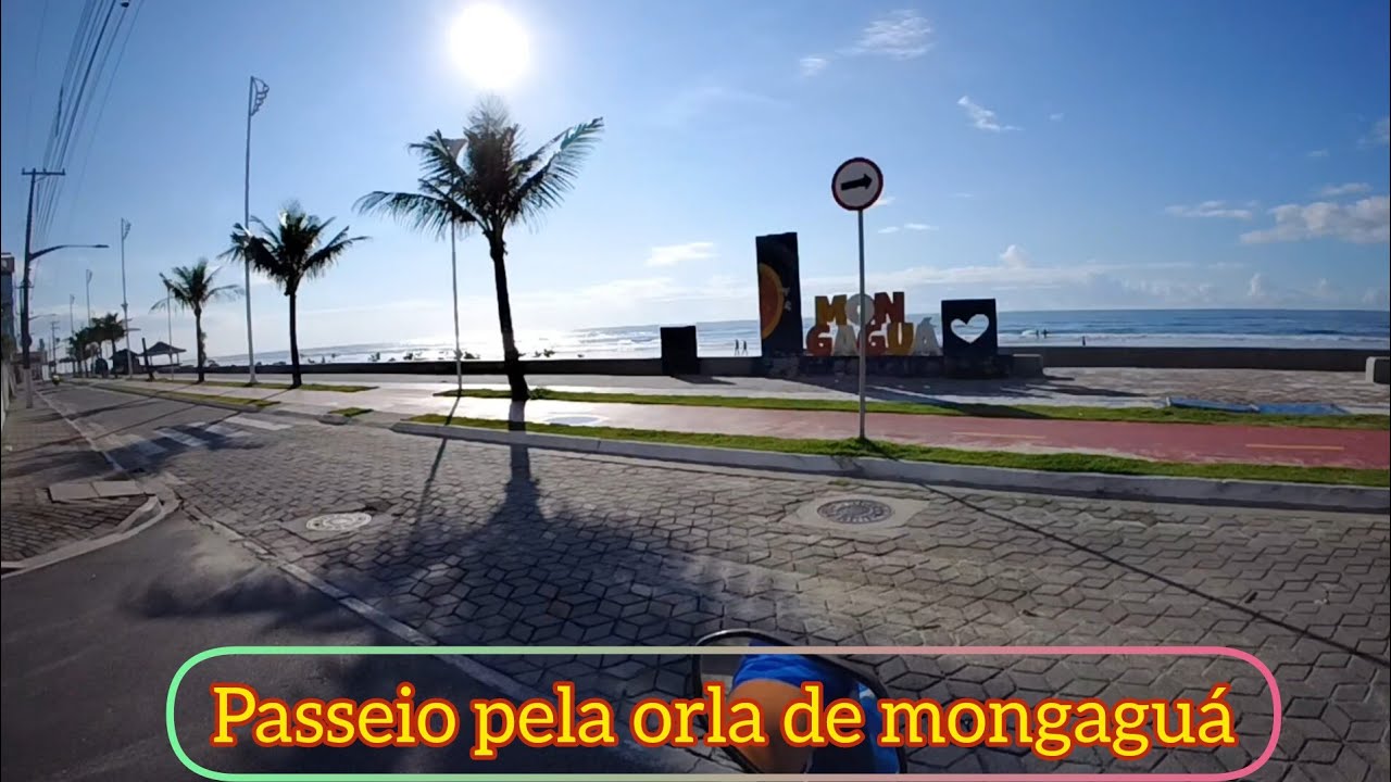 Maikdrones na orla da praia de Mongaguá litoral sul sp sábado de Sol 31/1/26❣️💕⛅🤩😎☀️🌧️