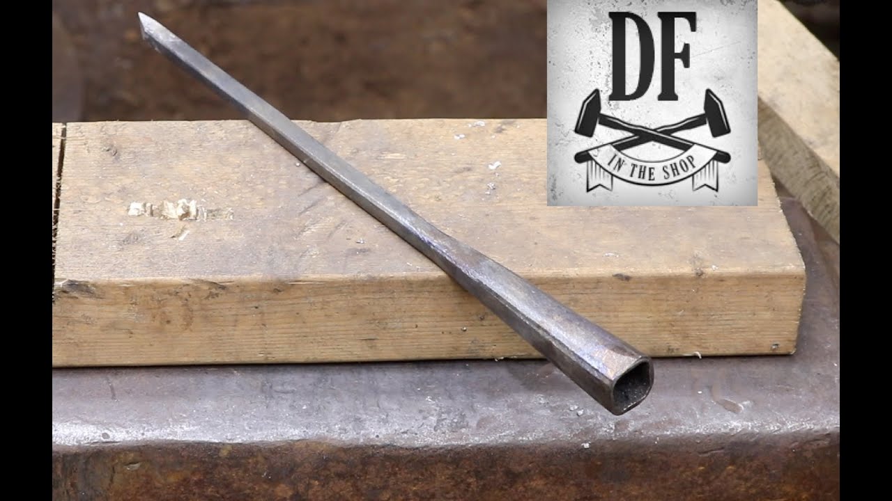 Blacksmithing for Beginners - Forging a Socket Chisel 1