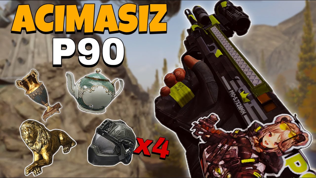 Taktiksel Oyunla T6’lara Acımadım🔥P90 Cephanelik Yasak Bölge | Arena Breakout