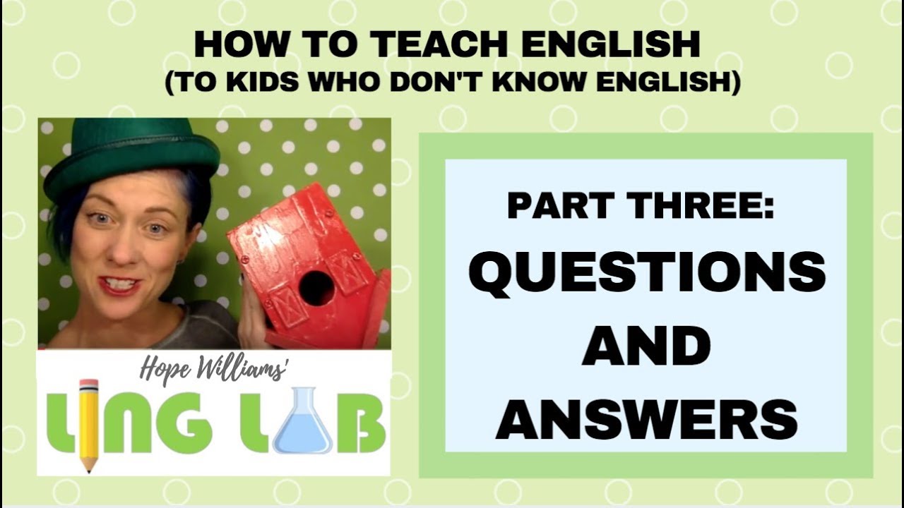 How to Teach English to Kids Who Don't Speak English - Part Three: Flip the Classroom