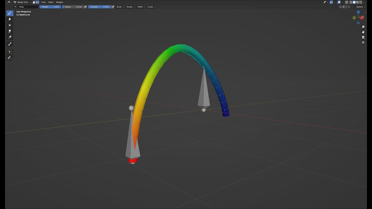 Silent Speedrun: Skinned Mesh for Farming Simulator in Blender