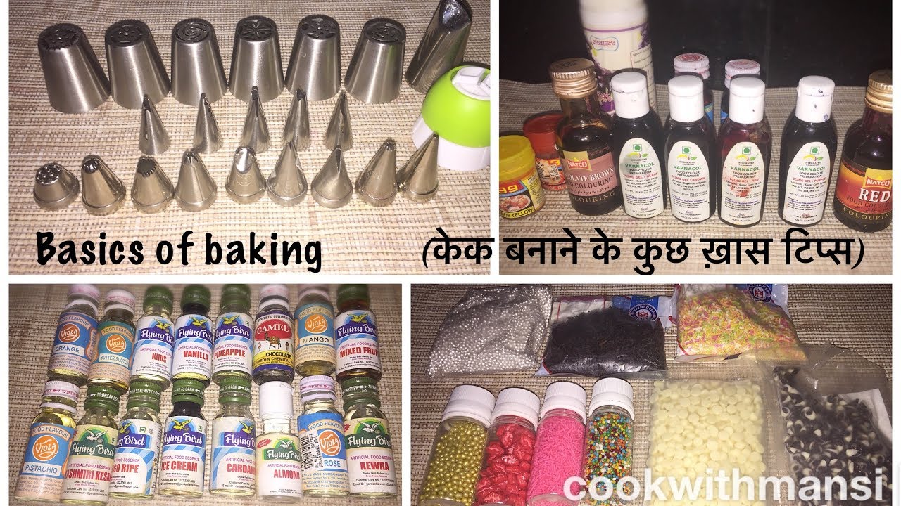 Baking kit for beginners - How to choose your baking essentials & decorate a cake - Tips & tricks