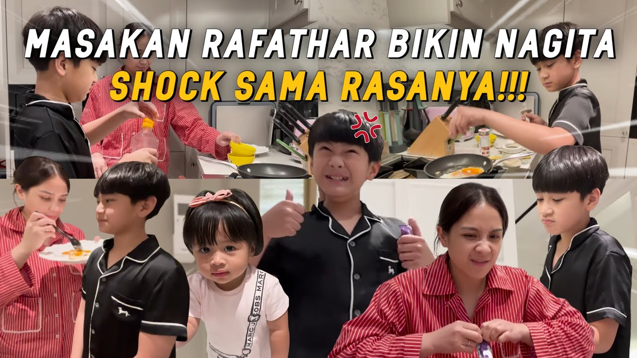 RAFATHAR DUET SAMA NAGITA MASAK DI DAPUR!!! GANTIIN CIPUNG YANG LAGI CUTI JADI ARTIS?!!
