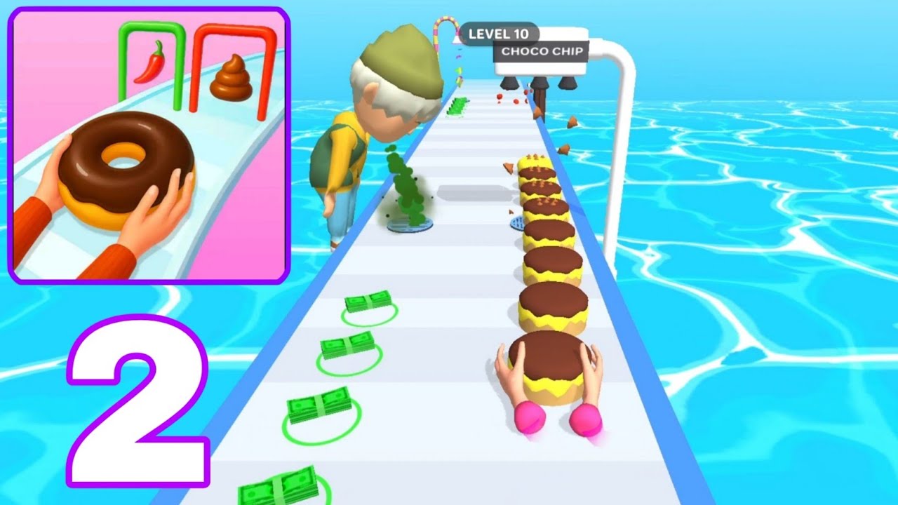 Bakery Stack - Gameplay Walkthrough Part 2  (Android,iOS)
