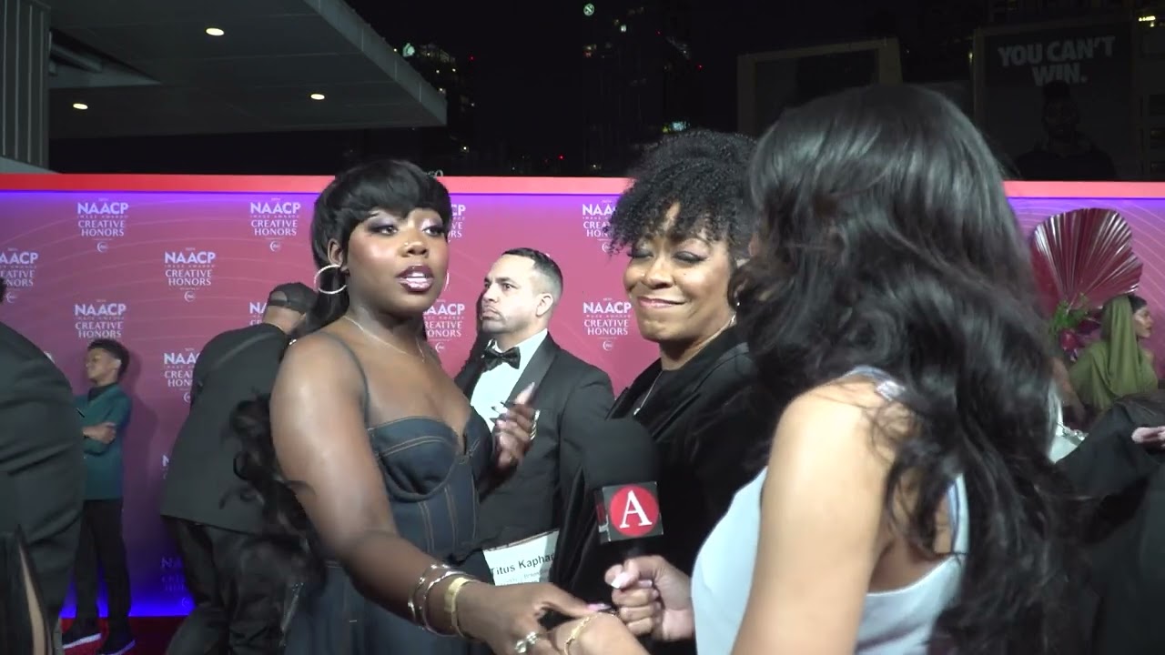 NAACP Image Awards: Tichina Arnold & Daughter Alijah Kai - Interview