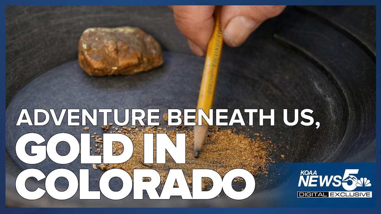 Adventure just beneath our feet, Colorado gold panning and mining