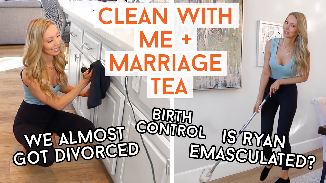 Clean With Me + REAL Marriage Tea (VLOG)