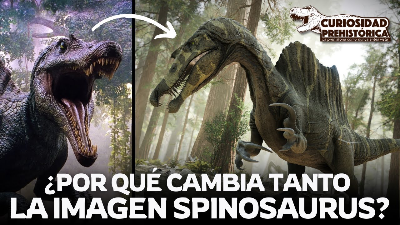 ¿POR QUÉ CAMBIA TANTO LA IMAGEN DE SPINOSAURUS?