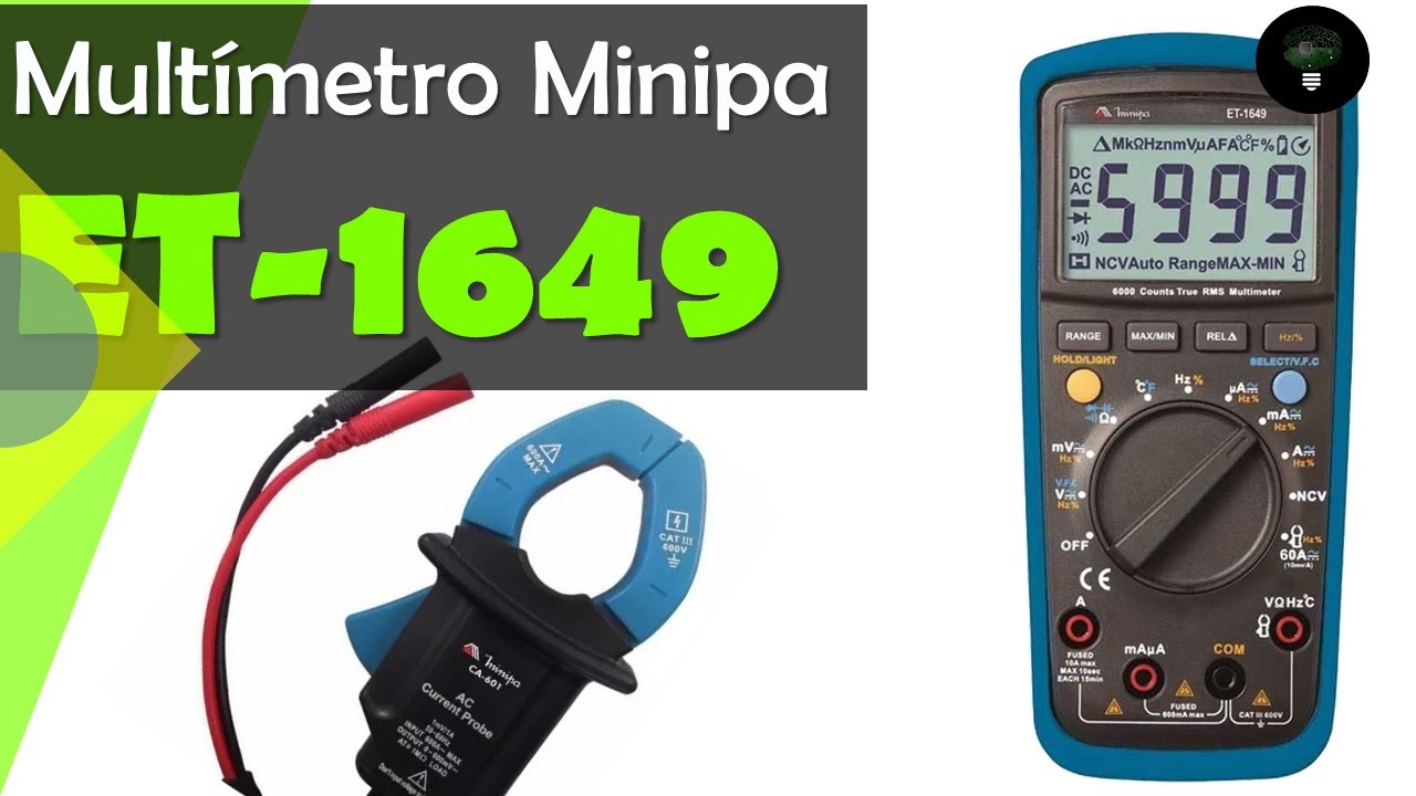 Multímetro Minipa ET-1649
