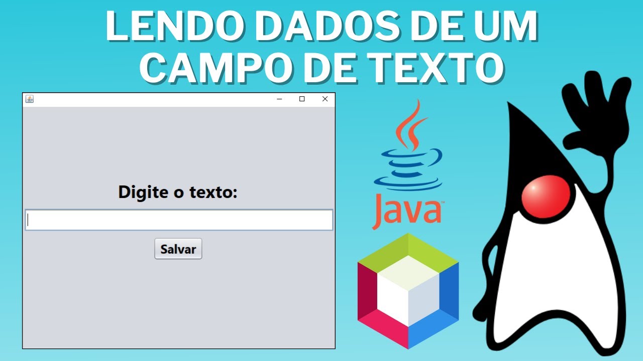Curso de Java Swing #16 – Lendo dados do campo de texto (JTextField)