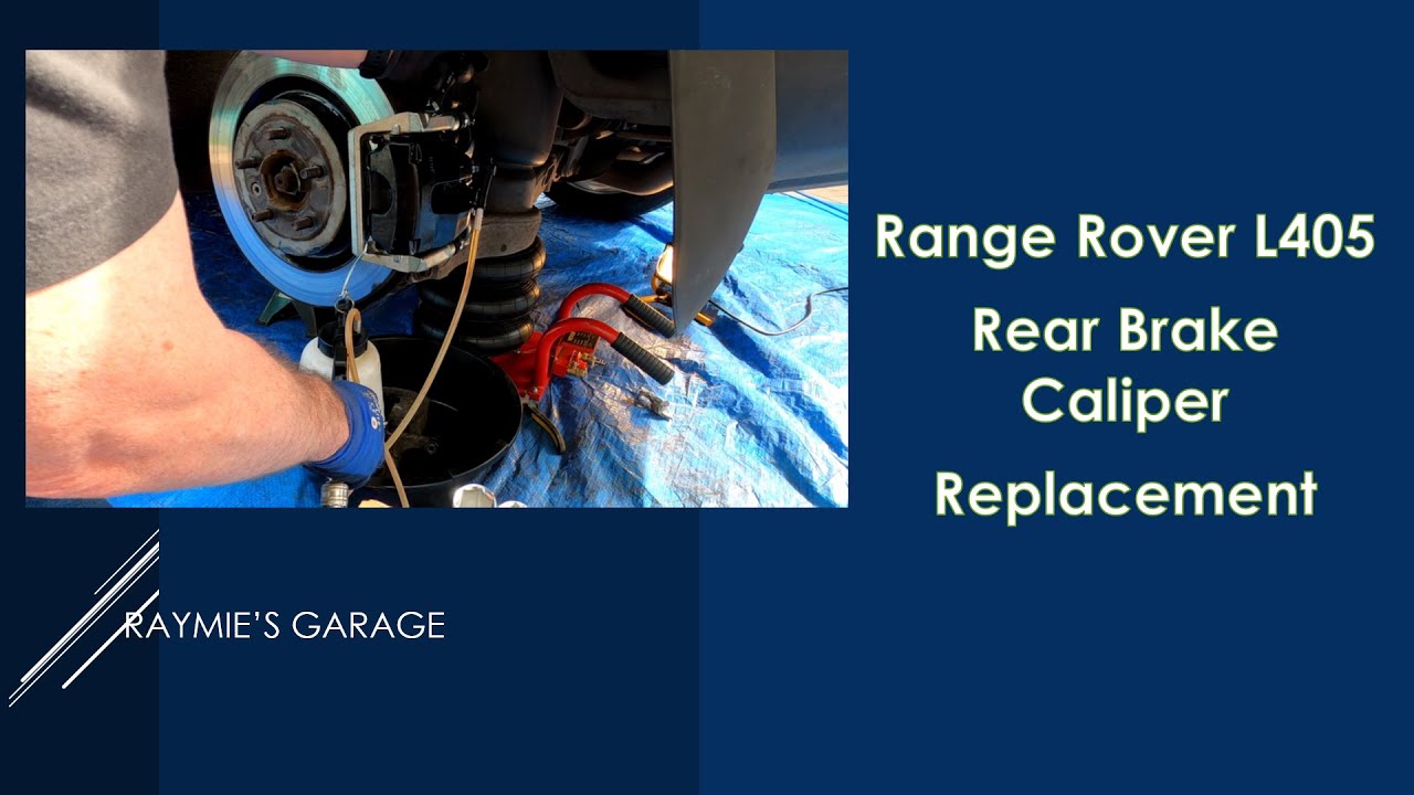 Range Rover L405 Rear  Brake caliper replacement