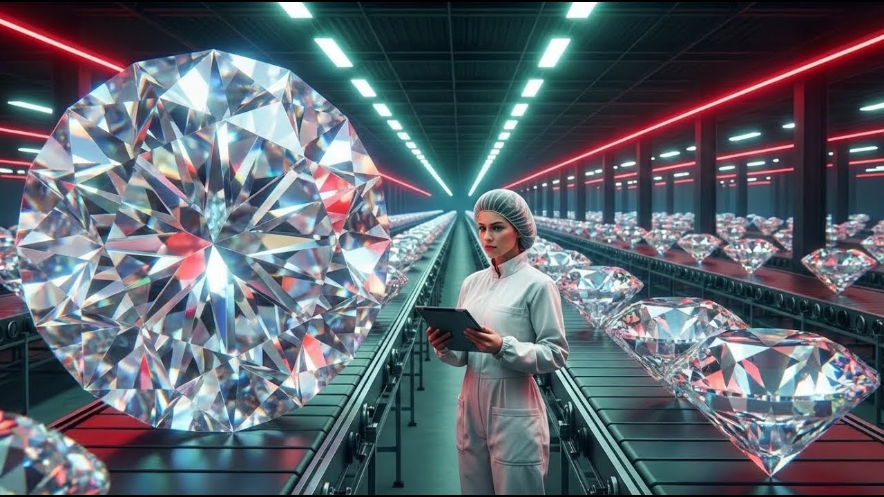 FORTUNA INFINITA: El Proceso Masivo de los Diamantes Sintéticos de $10.000