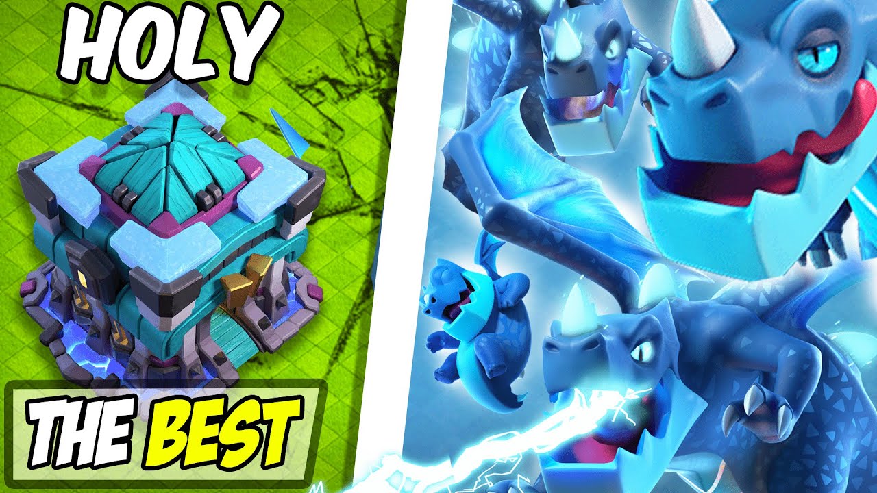 TH13 Edrag Attack Strategy | Nothing is Stronger! Devastate All TH13 Base with Electro Dragon attack