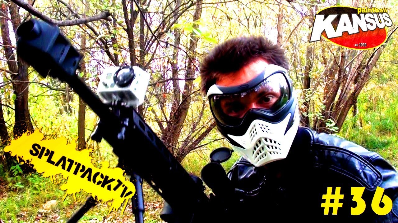 Tippmann A5 M107 Barret Sniper OpsGear Mod Test (SplatPackTV - program o Paintballu) #36