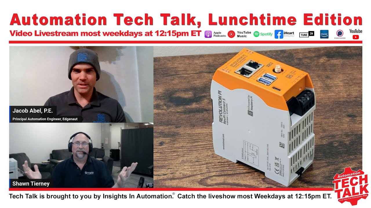Revolution PI, Linux и Edge-приложения с Якобом Абелем: Automation Tech Talk 29.10.25