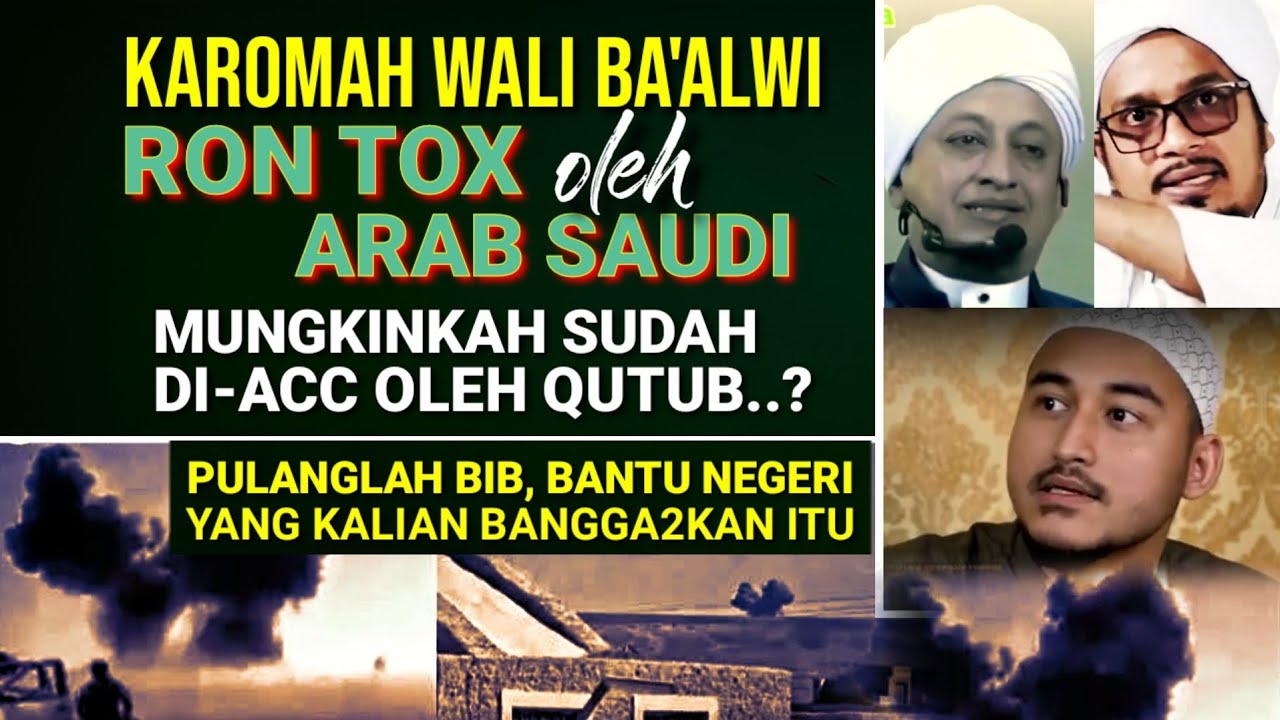 Seruan Bagi Ba'Alwi & Kibinnya, Agar Bantu Yaman Halau SER4NG4N Arab Saudi