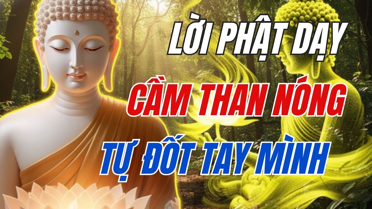 Nghe Lời Phật Dạy: Ai Đang Ôm Hận Thù Phải Buông Ngay Kẻo Tự Thiêu Đốt Chính Mình, Họa Vận Vào Thân