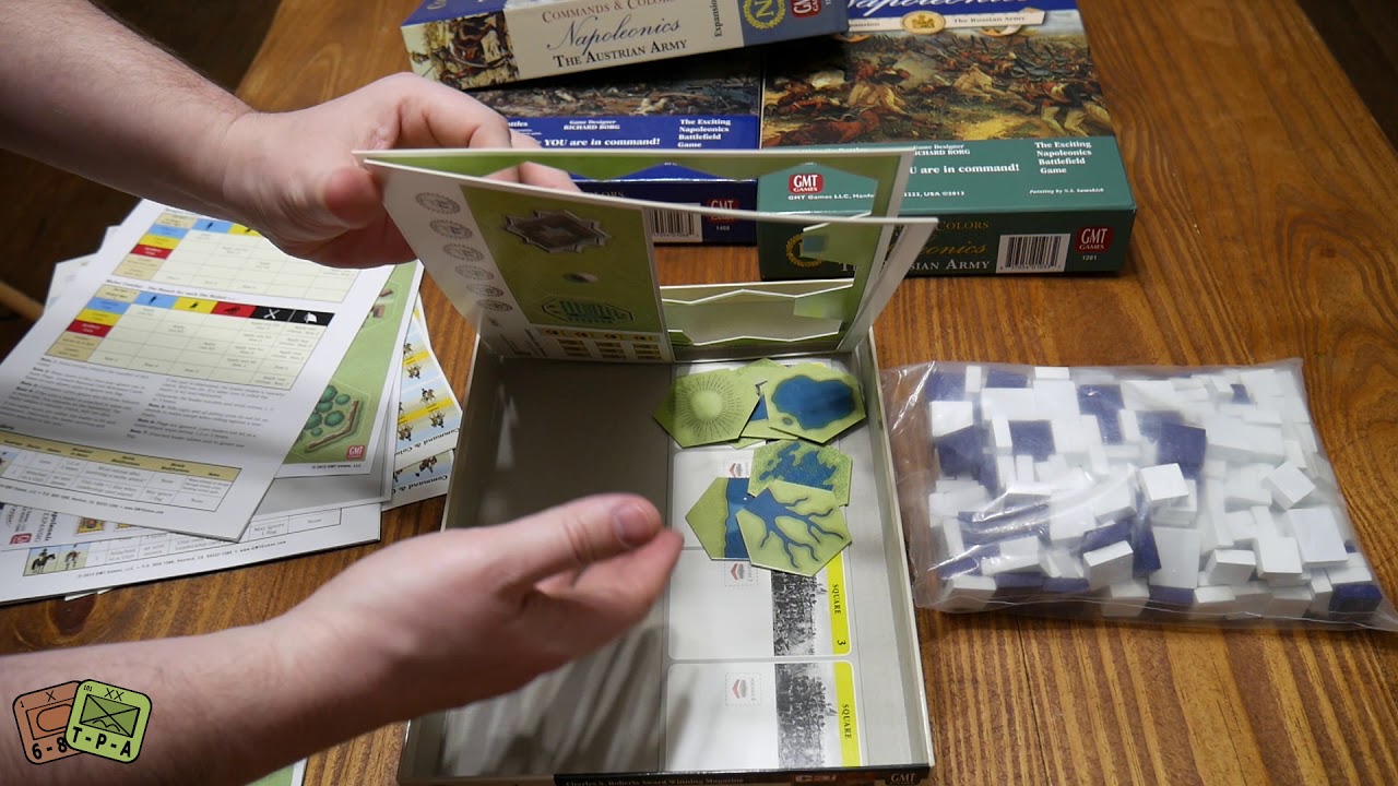 Unboxing: C&C Napoleonics Expansions from GMT Games - The Players' Aid