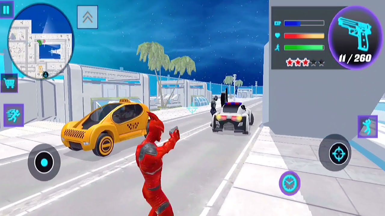 Unlimited Speed | crime fighting robot police - crime city