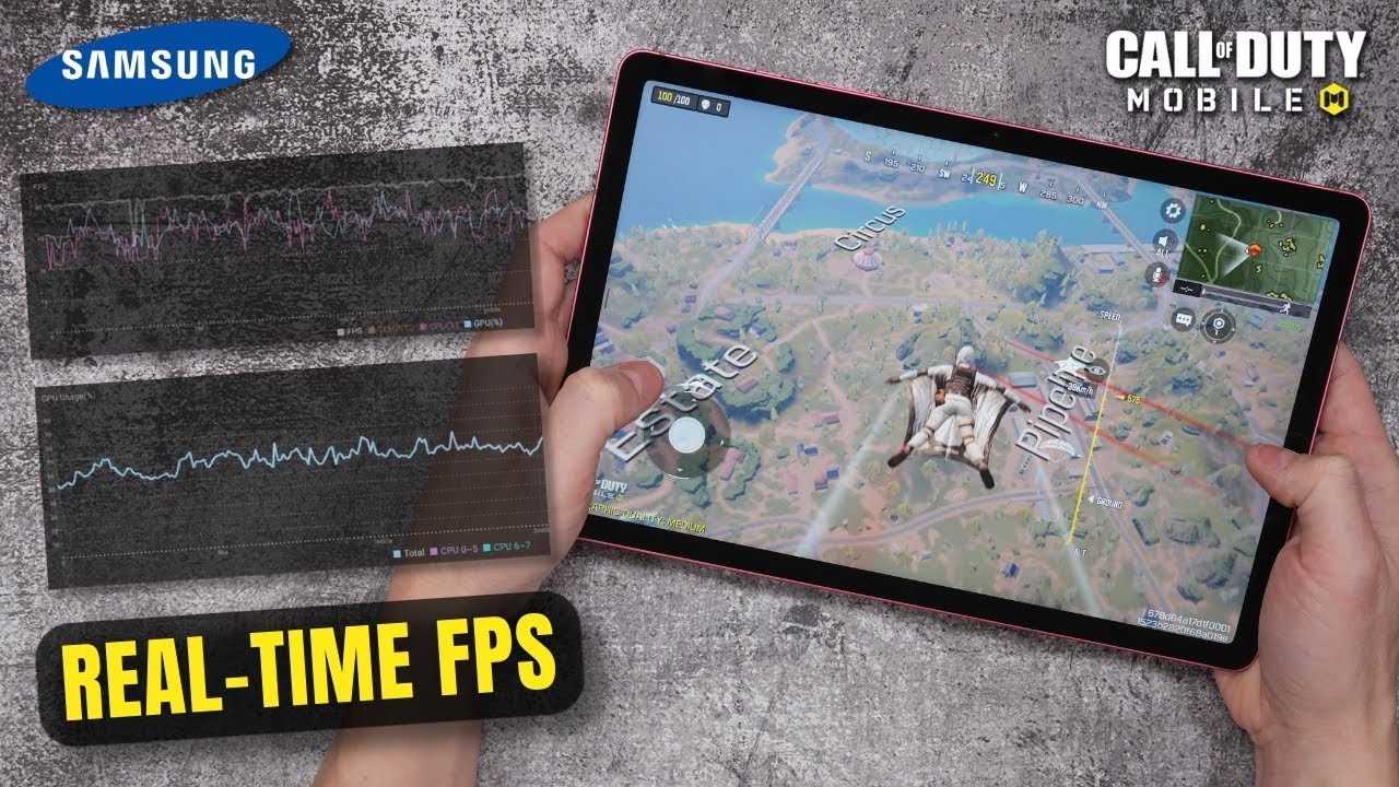 Samsung Galaxy Tab S10 Lite | COD Mobile Battle Royale (Max FPS Test!)