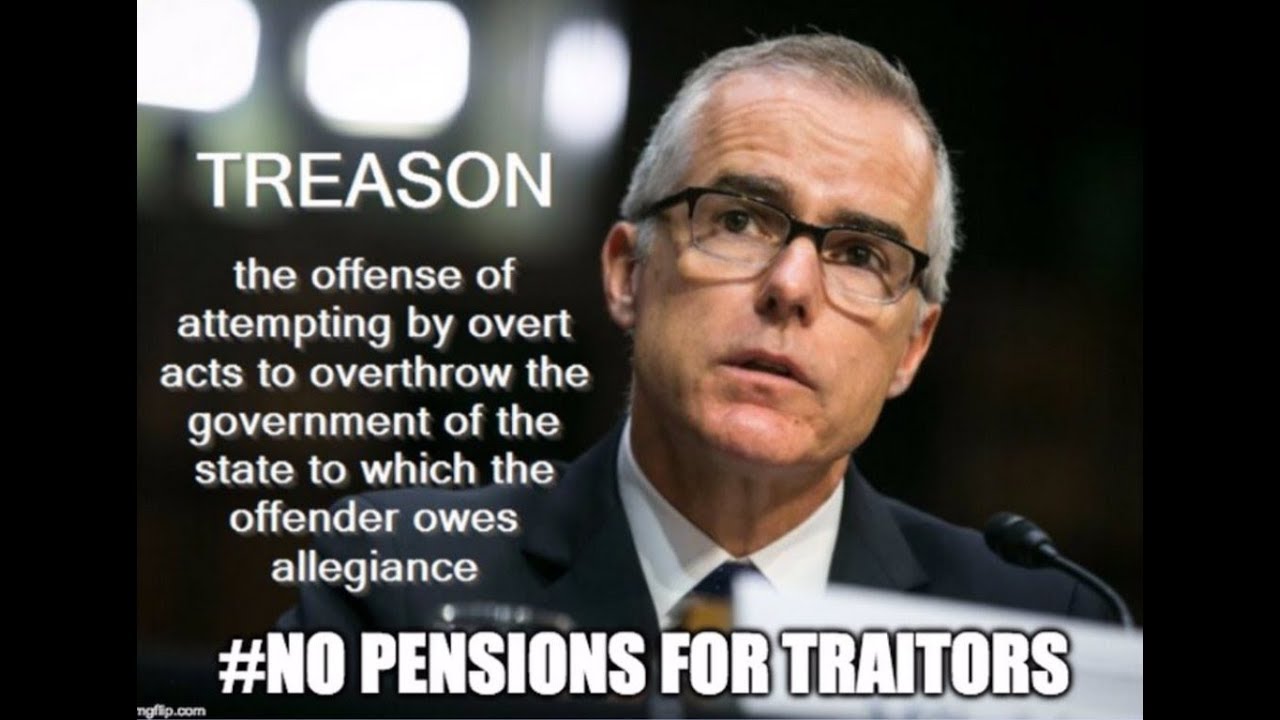 COUP ATTEMPT: Andrew McCabe CBS Interview Excerpts Confesses an FBI Coup Attempt.