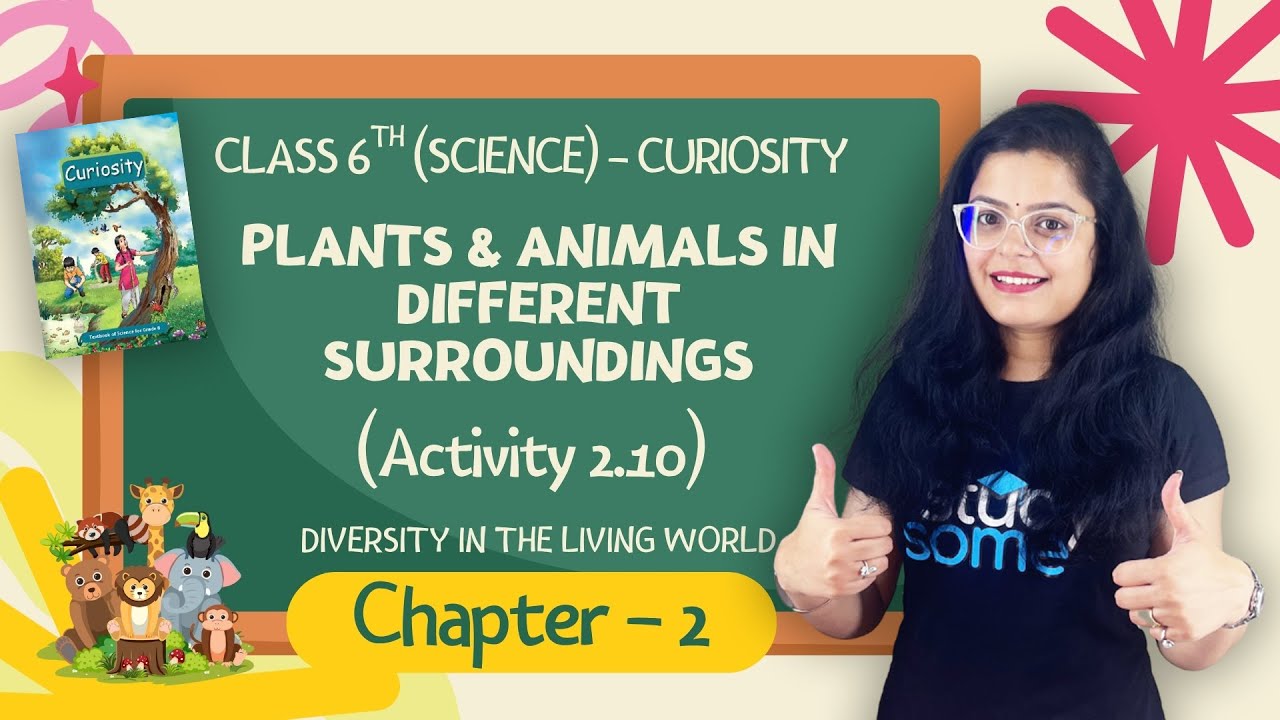 Plants & Animals in Different Surroundings | Activity 2.10 | Class 6 Science Curiosity Ch 2 | CBSE
