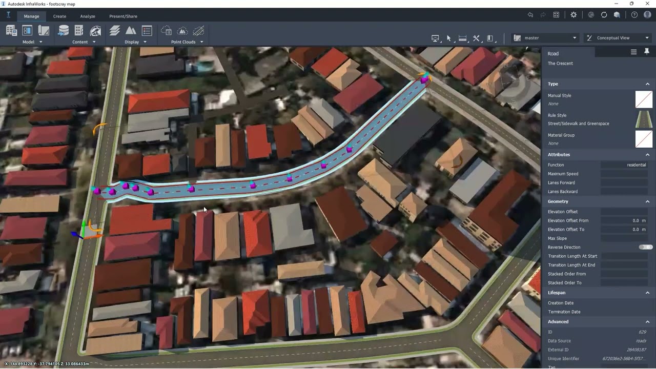 4  open street map with infraworks