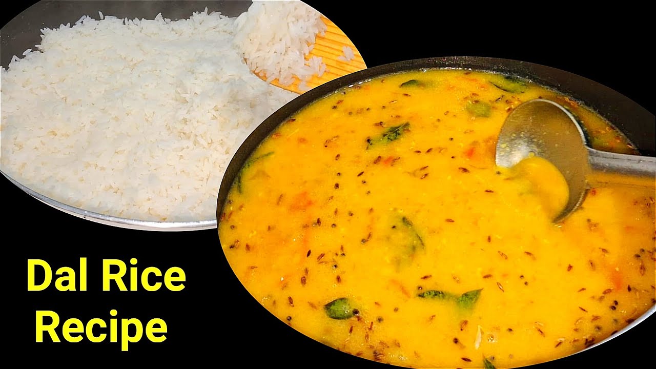 Simple Dal Chawal Recipe | How to make Dal Rice Recipe | Dal Rice banane ki Recipe | Dal Chawal