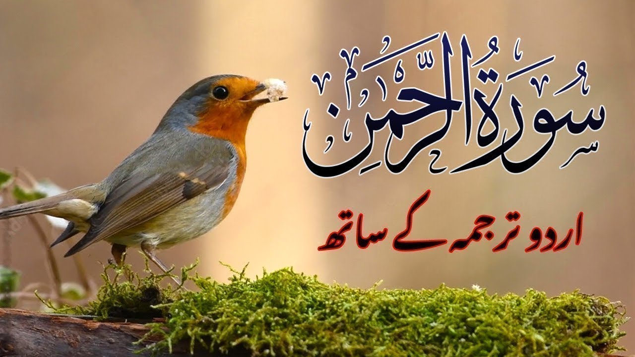 Surah Rahman With Urdu Translation full Qari Al Sheikh Abdul Basit Abdul Samad Quran Tilawat