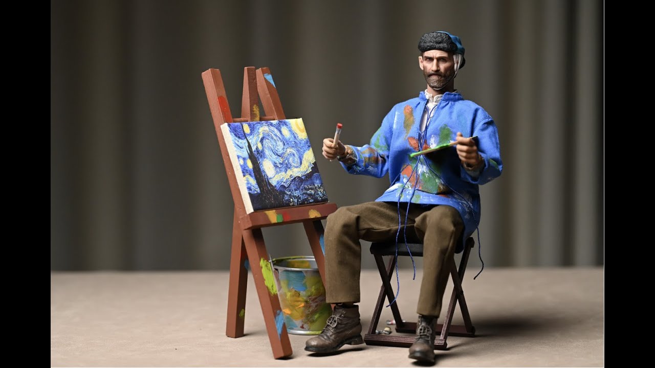 Present toys 1/6 Vincent van Gogh review