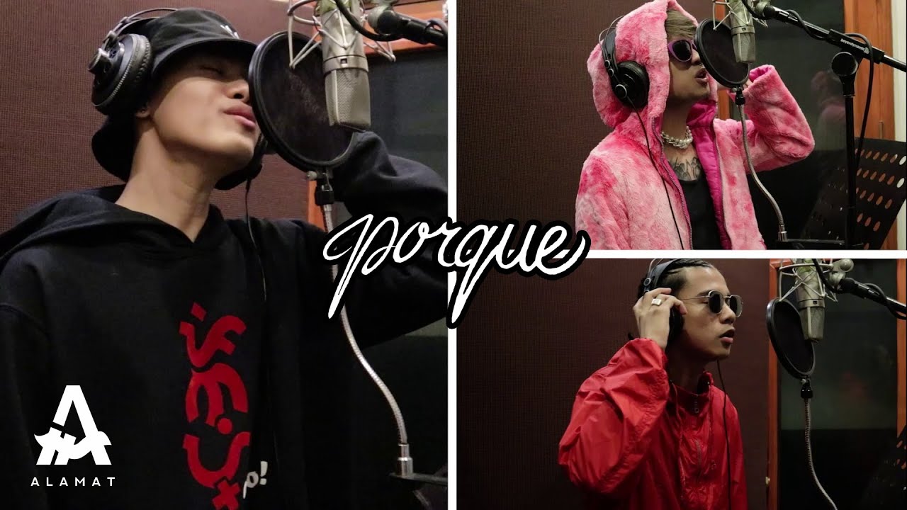 [VLOG] Alamat's studio recording of 'porque'