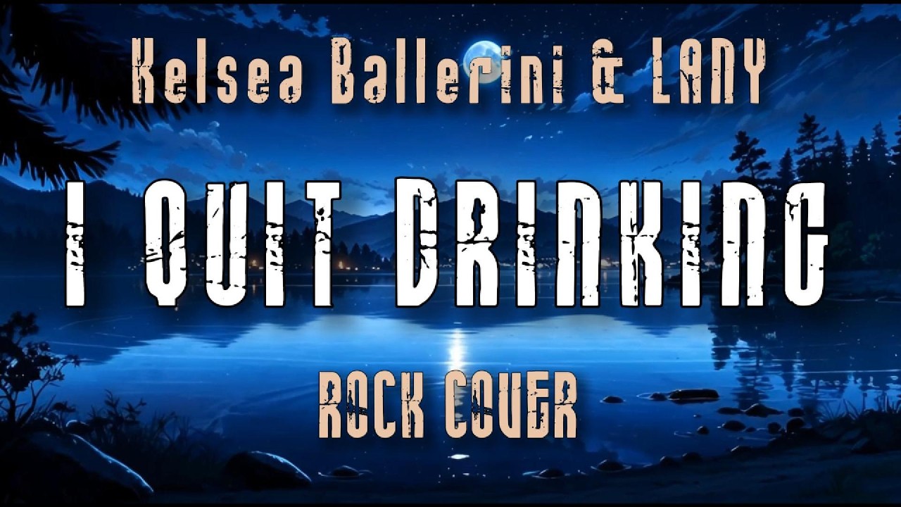I Quit Drinking – Kelsea Ballerini & LANY | Lyrics Rock Cover by ROCKERONA
