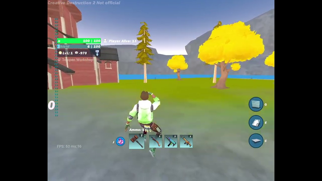 Creative Destruction 2 A simple Bot Match