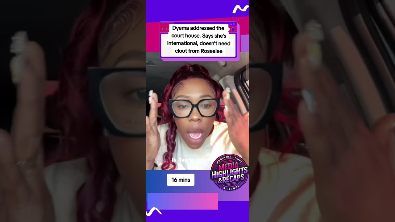 Dyema says she's doesn't need clout from Rosealee because she's international 