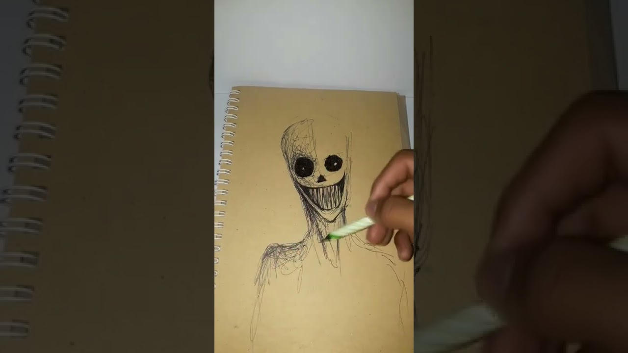 Menggambar corat-coret simple viral tiktok!!
